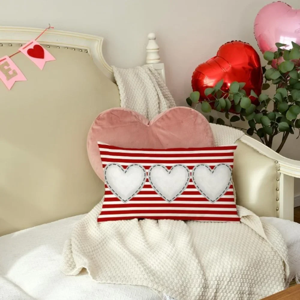 12X20 Inch Valentines Day Pillow Cover